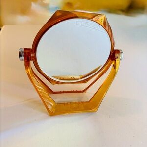 Vintage Mohawk USA Amber Vanity Mirror – Retro Mid-Century Style